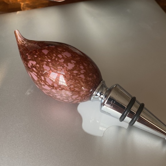 Murano bottle wine plug brand new - Picture 5 of 6